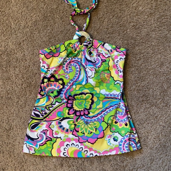 Melly M sz 2 halter tank top - Picture 1 of 6